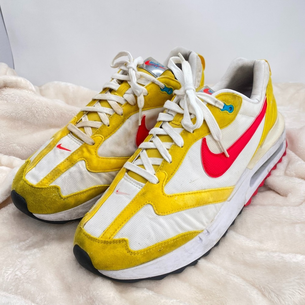 Nike Air Max Dawn Vivid Sulfur Siren Red 2022 DQ7643-700 Mens 12